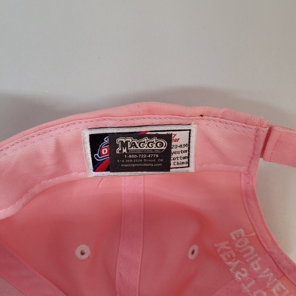 John Deere Womens Pink Baseball Cap Hat Adjustable Stag Logo - Picture 6 of 8